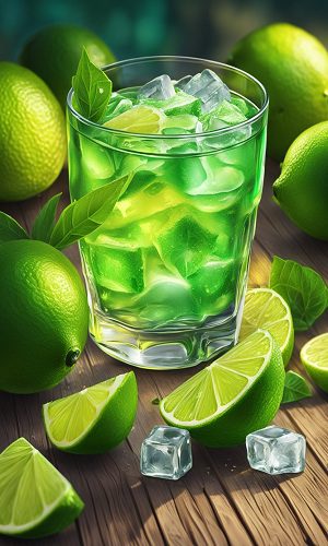 Green Lime rum